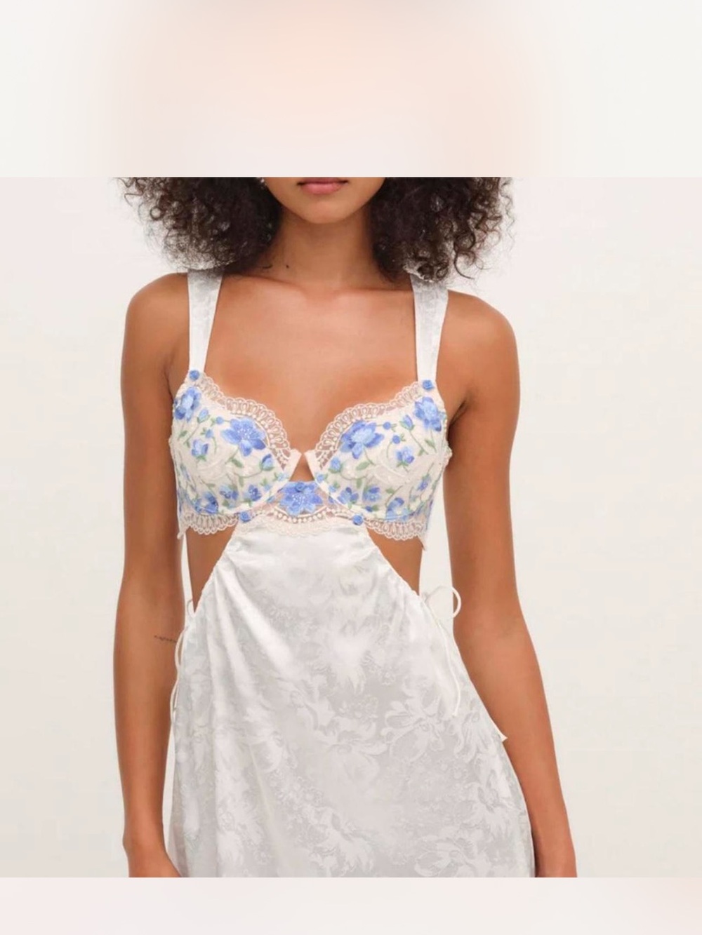 For Love And Lemons Festival Rose Slip Dress